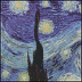 (image for) Starry Night 1 4x4