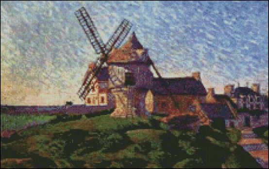 (image for) Pierre Hale's Windmill Sainte-Briac Petite Pattern