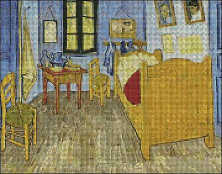 (image for) Bedroom at Arles Petite Pattern