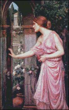 (image for) Psyche Opening the Door into Cupid's Gate Petite Pattern
