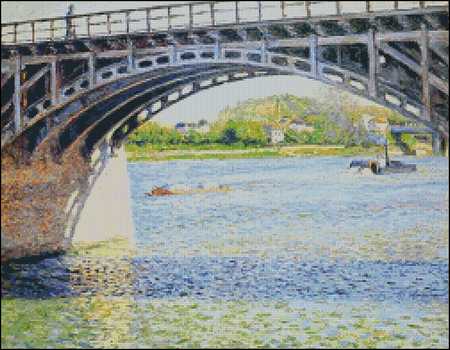 (image for) The Argenteuil Bridge and the Seine