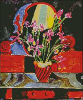 (image for) Vase of Irises
