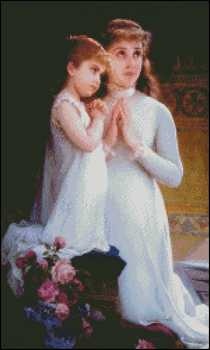 (image for) Two Girls Praying